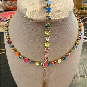 TOVA - Sarina necklace and Sarina bracelet